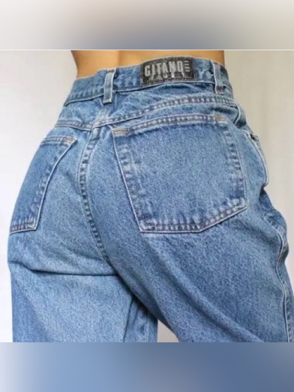 Gitano vintage High-Rise Jeans size 10 pet but fit much smaller-see measurements